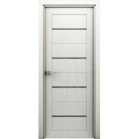 Дверь межкомнатная, остекленная. Модель Орион. Цвет перламутр. Фото в интернет-магазине Большой