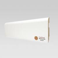 Плинтус МДФ TeckWood Белый глянец ПРАЙМ прямой 80х16х2150