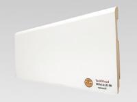 Плинтус МДФ TeckWood Белый прямой 120*16*2150 мм