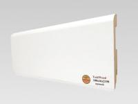Плинтус МДФ TeckWood Белый прямой 100*16*2150 мм Плинтус МДФ TeckWood Белый прямой 100*16*2150 мм