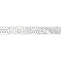 Плитка  настенная Laparet "Bastion"  бордюр серый