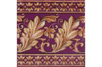 Плитка настенная  Ape"Lord Burdeos" декор Majesty Bordeos бордо