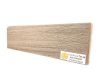 Плинтус МДФ TeckWood Дуб Серебро 75*16*2150 мм