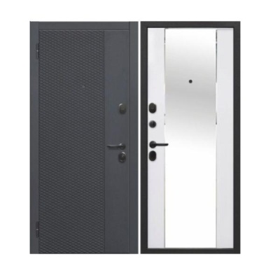 Дверь входная металлическая Дверная биржа Цитадель Флорида 7,5 зеркало. Фото в интернет-магазине Большой