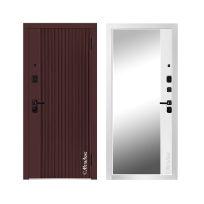 Дверь входная металлическая МетаЛюкс Milano М 1108/14 ЕZ. Фото в интернет-магазине Большой