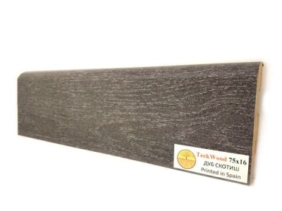 Плинтус МДФ TeckWood Дуб Скотиш 75*16*2150 мм
