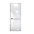 Дверь межкомнатная, глухая. INVISIBLE.  Коллекция "Платина". Модель "Pt-9"  с кромкой AL. Фото в интернет-магазине Большой