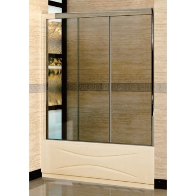 Шторка на ванну раздвижная RGW Серия Screens SC-41 стекло прозрачное