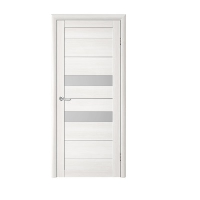 Дверь межкомнатная. Коллекция Trend Doors, модель"Тренд 4" (стекло мателюкс), EcoTex. Цвет дуб оксфорд. Фото в интернет-магазине Большой