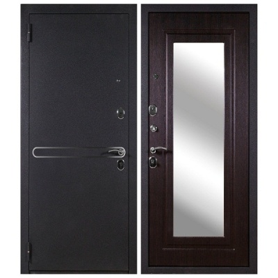 Дверь входная металлическая Бастион СД-9 венге. Фото в интернет-магазине Большой