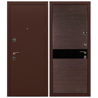 Дверь входная металлическая Бастион СДВ-21 дуб серый. Фото в интернет-магазине Большой