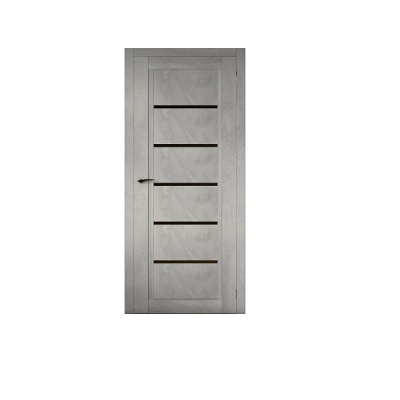 Дверь межкомнатная, остекленная. Коллекция "Магний". Модель "Mg-17". Фото в интернет-магазине Большой