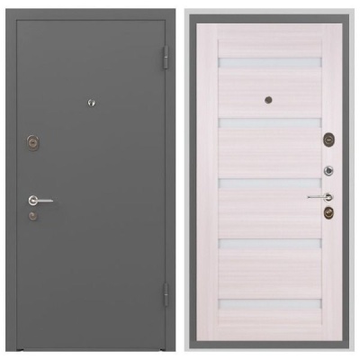 Дверь входная металлическая Бастион СД-28 сандал светлый. Фото в интернет-магазине Большой