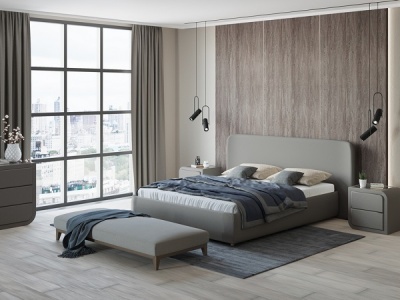 Кровать Lorena с бельевым ящиком. Фото в интернет-магазине Большой