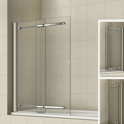 Шторка на ванну сдвижная маятниковая RGW Серия Screens SC-44