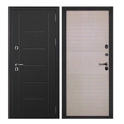 Дверь входная металлическая Дверной Континент Термаль беленый дуб. Фото в интернет-магазине Большой