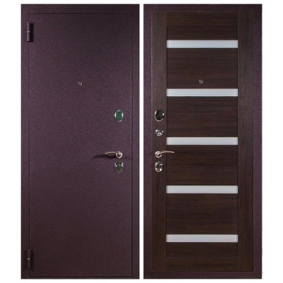 Дверь входная металлическая Бастион СД-13 эковенге. Фото в интернет-магазине Большой