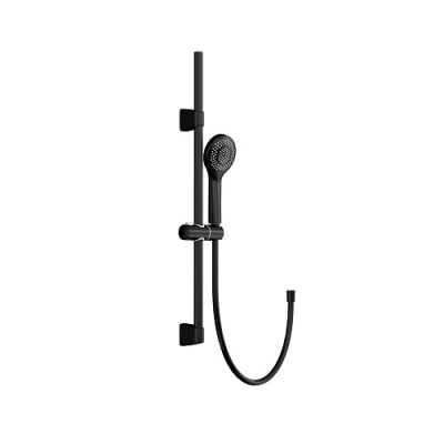Душевой гарнитур Cersanit NENO (стойка) 3 режима, черный