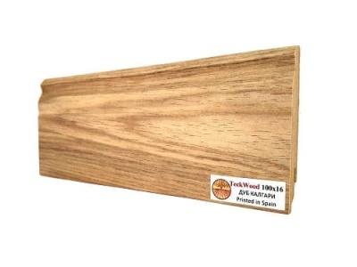 Плинтус МДФ TeckWood Дуб Калгари 100*16*2150 мм