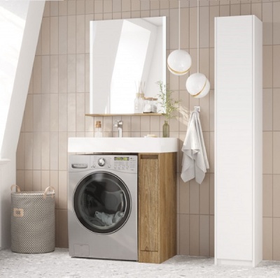 Мебель для ванной комнаты Акватон. Коллекция "Лондри" дуб кантри