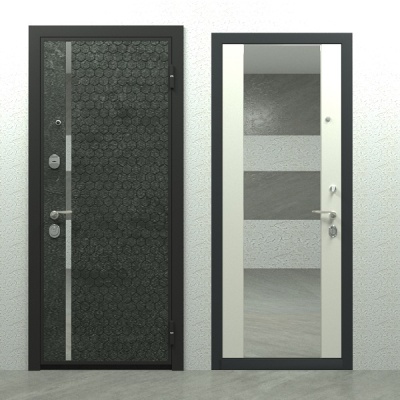 Дверь входная металлическая Бастион СД-41 беж нубук. Фото в интернет-магазине Большой