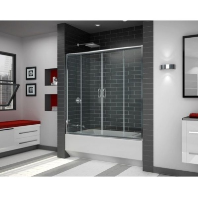 Шторка на ванну RGW Серия Screens SC-61 стекло прозрачное