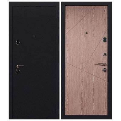 Дверь входная металлическая Бастион СДВ-20 дуб F/L. Фото в интернет-магазине Большой