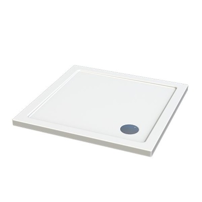 Душевой поддон квадратный Radomir 900х900х40 мм из стеклокомпозита SMC