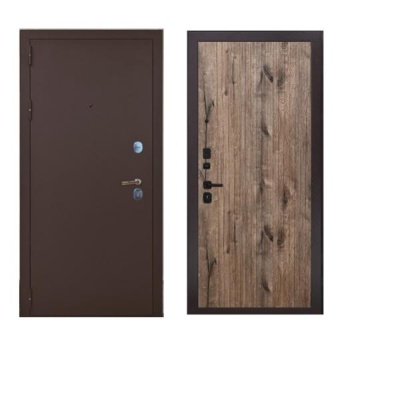 Дверь входная металлическая Дверьберг Классик М/дуб канадский К5. Фото в интернет-магазине Большой