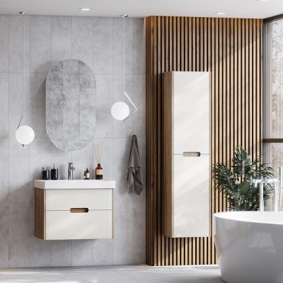 Мебель для ванной комнаты Акватон. Коллекция "Оливия" белый