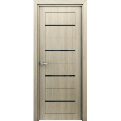Дверь межкомнатная, остекленная. Модель Орион. Цвет капучино. Фото в интернет-магазине Большой