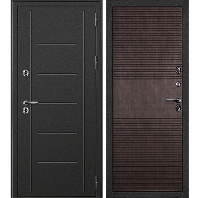 Дверь входная металлическая Термаль венге. Фото в интернет-магазине Большой