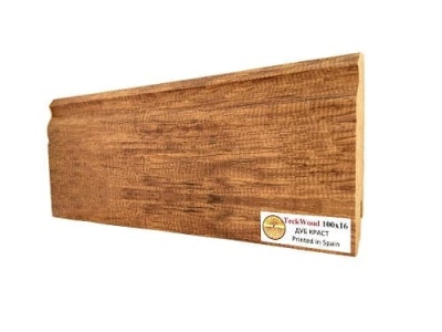 Плинтус МДФ TeckWood Дуб Краст 100*16*2150 мм
