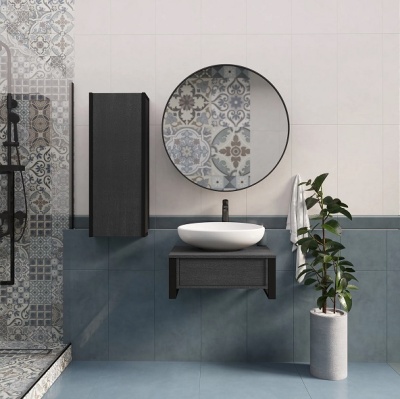 Мебель для ванной комнаты 1 Марка. Коллекция "Grunge Loft" 1в/я секвойя