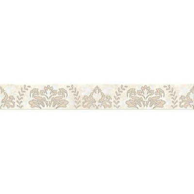 Плитка  настенная Laparet "Persey"  бордюр damask бежевый