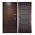 Дверь входная металлическая Дверной Континент Термаль Экстра венге. Фото в интернет-магазине Большой