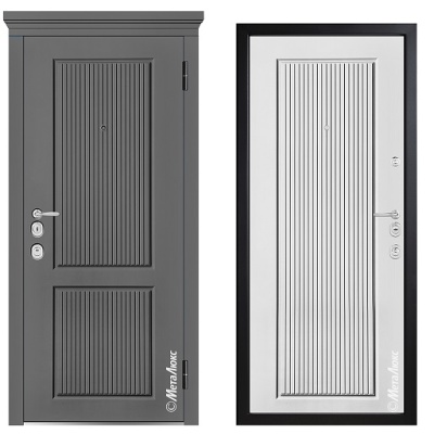 Дверь входная металлическая МетаЛюкс  Milano М1006/42Е. Фото в интернет-магазине Большой