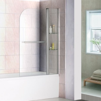 Шторка на ванну распашная маятниковая RGW Серия Screens SC-08