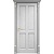 Дверь межкомнатная. Модель №15. Цвет Белый воск. Фото в интернет-магазине Большой