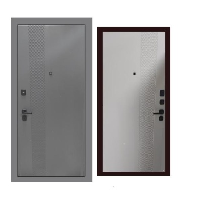 Дверь входная металлическая СТР Оптима Эко-12. Фото в интернет-магазине Большой