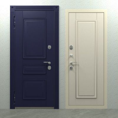 Дверь входная металлическая Бастион СД-36 ясень капучино. Фото в интернет-магазине Большой