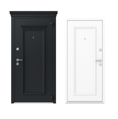 Дверь входная металлическая МетаЛюкс Boston AG 6015. Фото в интернет-магазине Большой