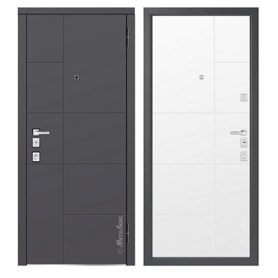 Дверь входная металлическая  МетаЛюкс Милано М1101/38 Е. Фото в интернет-магазине Большой