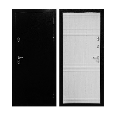 Дверь входная металлическая Дверной Континент Термаль Норд ясень белый. Фото в интернет-магазине Большой