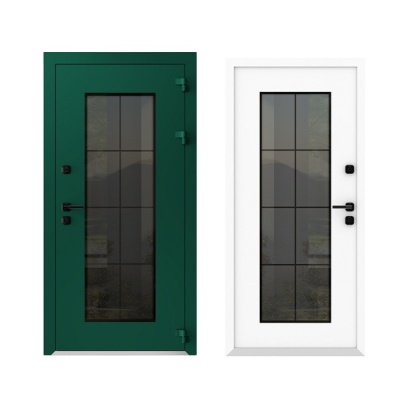 Дверь входная металлическая МетаЛюкс Boston AG 6041. Фото в интернет-магазине Большой