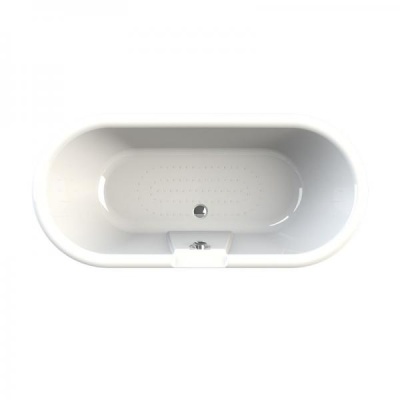 Акриловая ванна FraGrande "Леонесса" Chrome (чаша перламутровая, оболочка перламутровая)