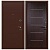 Дверь входная металлическая Бастион СД-2 венге. Фото в интернет-магазине Большой