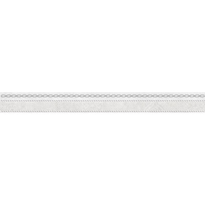 Плитка  настенная Laparet "Alabama" бордюр серый узор