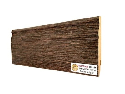 Плинтус МДФ TeckWood Дуб Миллениум 100*16*2150 мм