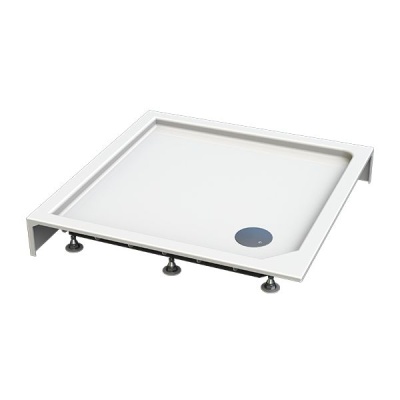 Душевой поддон квадратный Radomir 900х900х150 мм из стеклокомпозита SMC